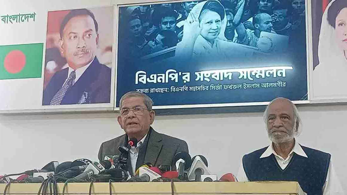 অন্য নির্বাচনের প্রসঙ্গ আসায় ‘অবাক’ মির্জা ফখরুল